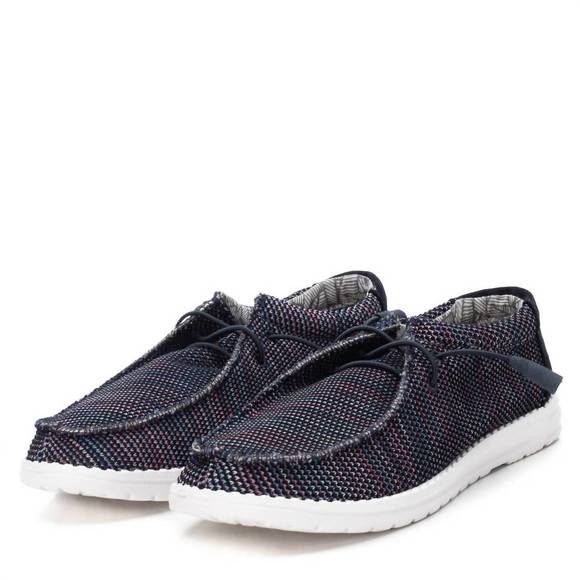 NEW XTI men\'s top comfort loafers in navy